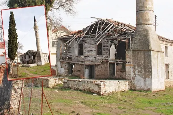 Önce Müslüman mezarlığı şimdi de cami!