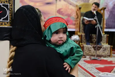 همایش شیرخوارگان حسینی در دامغان‎