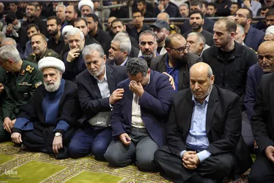 اقامه نماز بر پیکر شهید اسماعیل هنیه توسط مقام معظم رهبری