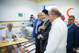بازدید سرپرست حجاج ایرانی از بیمارستان مکه مکرمه