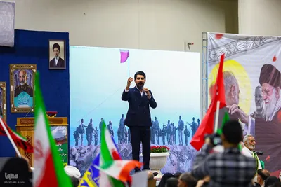 آیین گرامیداشت نخستین سالگرد شهادت سردار حسین سلامی در اصفهان