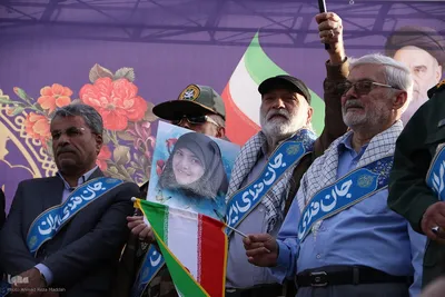 خروش «جان‌فدایان ایران امام رضایی» در شیراز