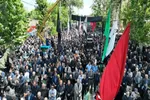 قدردانی مردم ارومیه از رئیس جمهور‎ شهید