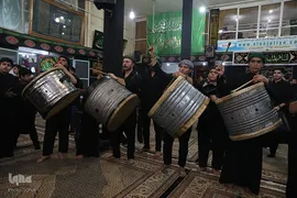 عزاداری سنتی «مشق شمشیر» نجفی‌های مقیم قم