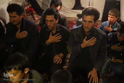عزاداری ماه محرم در مناطق عشایری اهر