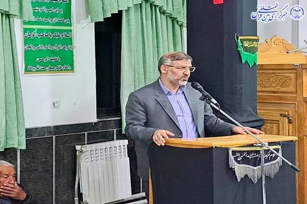 محفل انس با قرآن در روستای پرکوه بخش دودانگه شهرستان ساری