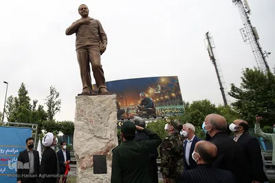 Märtyrer Soleimani-Statue in Teheran enthüllt