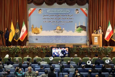 مراسم تکریم و معارفه رؤسای پیشین و جدید سازمان حج و زیارت