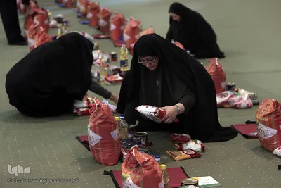 سفره همدلی آستان قدس رضوی