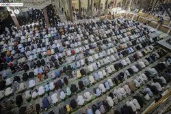 Sallar jam'i Ta Farko A Farfajiyar Hubbaren Hubbaren Imam Hussain (AS) A Karbala Bayan Janye Dokar Corona