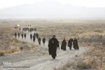 پیاده‌روی جاماندگان اربعین به سوی کربلای ایران