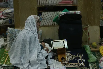 مراسم اعتکاف دانشجویی