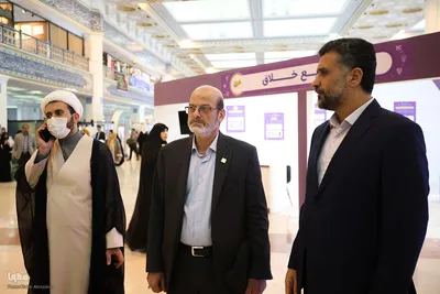 بازدید رئیس جهاد دانشگاهی از سی‌ و‌ یکمین نمایشگاه قرآن کریم