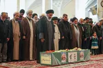 تشییع پیکر شهید مدافع حرم سیدمحمدرضا سادات علوی