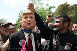راهپیمایی نمازگزاران تهرانی در حمایت از بیانیه شورای عالی امنیت ملی