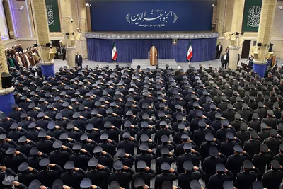 دیدار جمعی از فرماندهان نیروی هوایی با مقام معظم رهبری