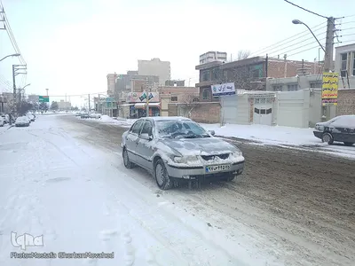 اهر سفیدپوش شد