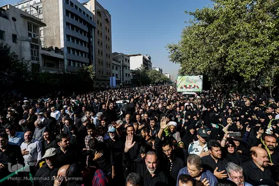 تشییع پیکر ۱۳۵ شهید گمنام دفاع مقدس