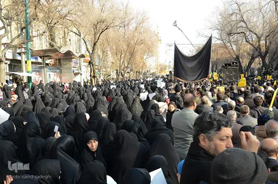 راهپیمایی مردم تبریز در پی شهادت سردار سپهبد شهید قاسم سلیمانی