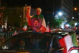 تشییع پیکر سردار شهید حاج مجید خادمی در تهران