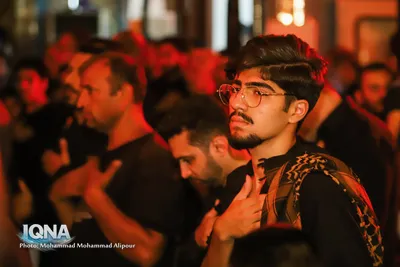 مراسم روز اربعین در حسینیه شهید آل مبارک اهواز عکاس محمد محمدعلی پور