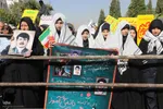 اجتماع دانش آموزان شیرازی در یوم‌الله ۱۳ آبان