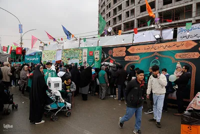 مواکب مسیر منتهی به مسجد جمکران