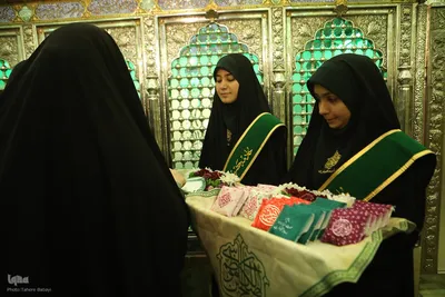 مراسم غبارروبی و محفل انس با قرآن در آستان امامزاده صالح (ع)