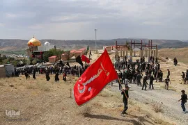 حسینیه ایران؛ تاسوعای حسینی در بقعه مترکه ایوب نبی (ع)‎‎خراسان شمالی