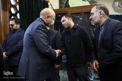  تشییع پیکر مرحوم عماد افروغ در مسجد دانشگاه تهران
