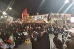 شصتمین اجتماع  شبانه مردم انقلابی بابلسر در بیعت با رهبری و دفاع ملی