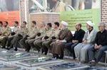 غبار روبی و عطر افشانی مزار مطهر شهدا بمناسبت هفته ی دفاع مقدس- تبریز
