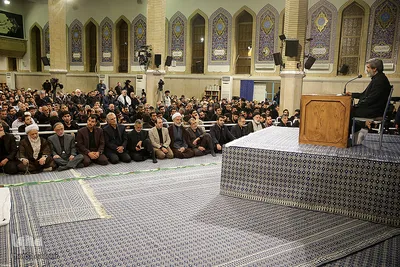 مراسم سوگواری سالروز شهادت امام علی(ع) در حضور رهبر معظم انقلاب
