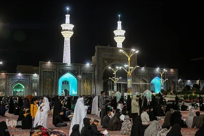 مراسم احیای شب نوزدهم ماه مبارک رمضان در حرم منور رضوی