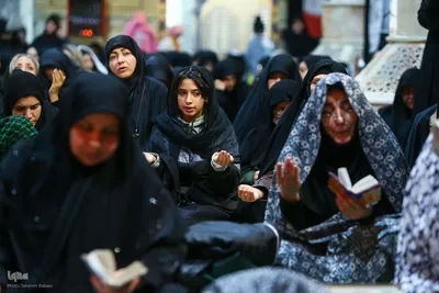 مراسم احیای شب نوزدهم ماه رمضان در مسجد جامع واوان