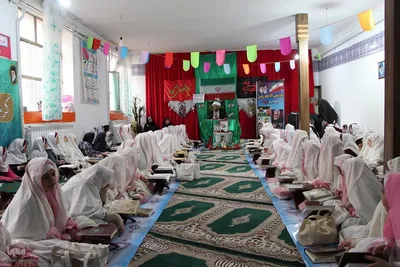 مدارس ملایر در ماه رمضان