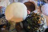 نذر نان در روستای لاسجرد سرخه