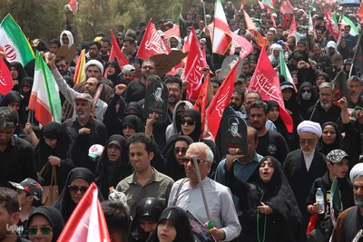تشییع رهبر شهید در قم