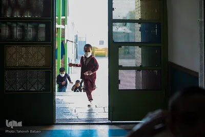 اینجا مدرسه تنها مکان امن و آرام زندگی بچه‌هاست.