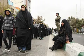 مراسم پیاده روی روز اربعین در تهران
