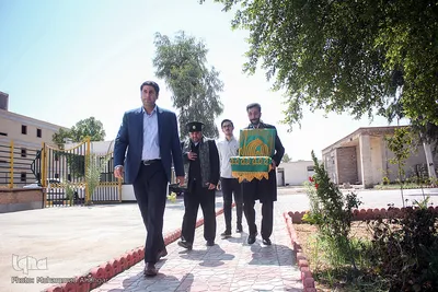حضور خدام رضوی در خبرگزاری ایکنا خوزستان