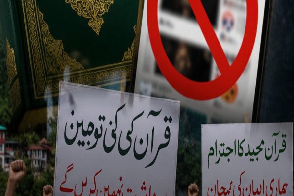 India’s Himachal Leaders Warn of Unrest over Offensive Post that Has Angered Muslims Protest against Quran desecration