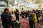 مراسم سالگرد شهادت حضرت امام جعفر صادق(ع) در حرم شاهچراغ(ع)‎