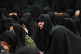 عزاداری چهارمین روزمحرم در تکیه سادات اخوی