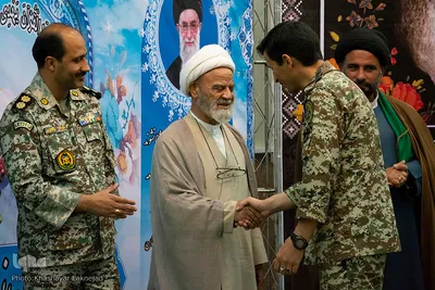 محفل انس با قرآن در پدافند هوایی شهید نصر اصفهانی