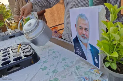 ایستگاه صلواتی به مناسبت ولادت امام حسن عسکری(ع) در ملایر‎