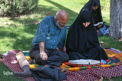 مراسم دعای روز عرفه در مسجد دانشگاه تهران