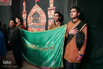 عزاداری نوجوانان به مناسبت روز قاسم‎