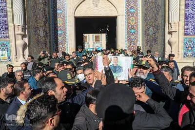 وداع با شهید کوروش بازیار‎