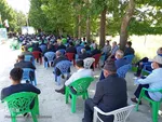 نشست روشنگری و بصیرتی در گلزار شهدای شهرستان اهر